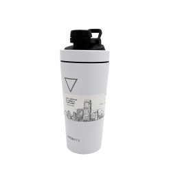 HYDRATE Vaso shake&go 591ml Blanco