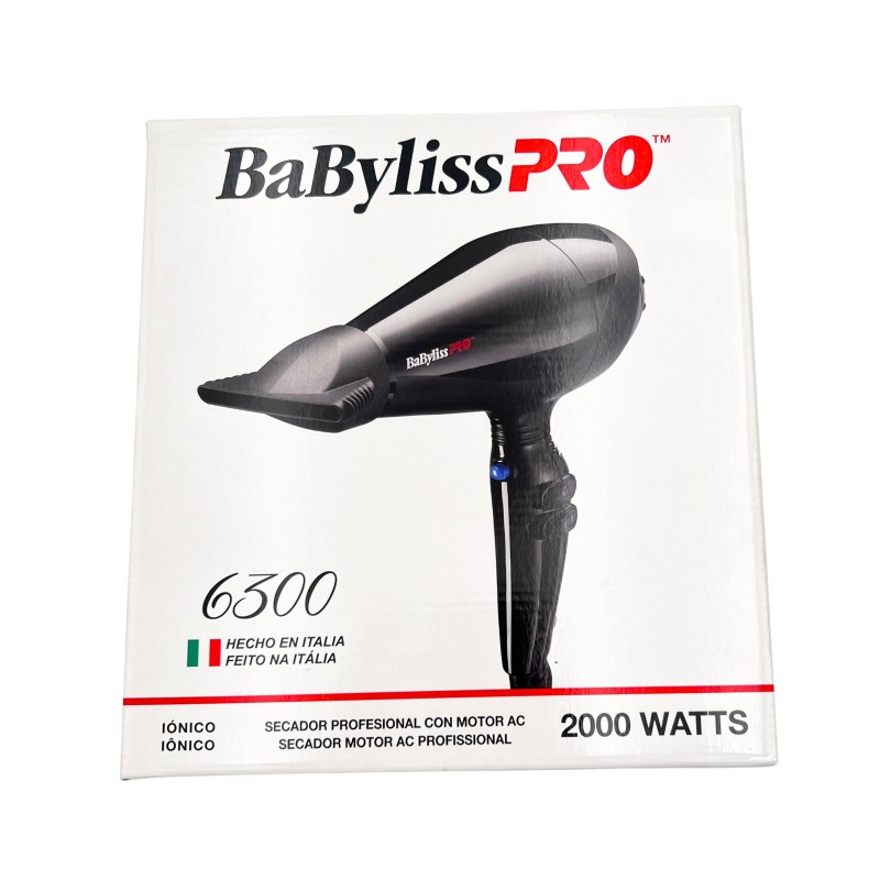 Babyliss secador profesional con motor ac iónico 220