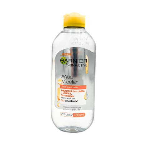 Garnier agua micelar desmaquillante vitamina c 400ml