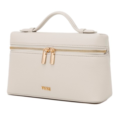 Fiore 2 en 1 bandolera neceser ivory