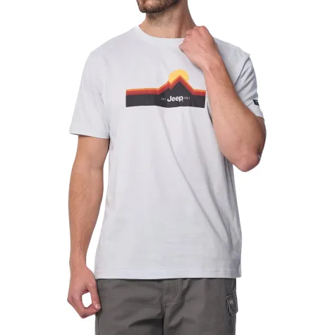 Jeep fashion graphic tee blue