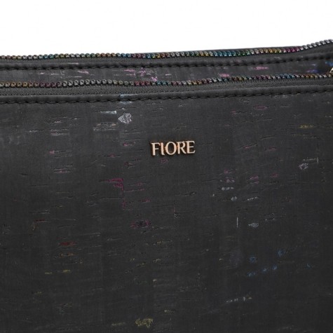 Fiore bandolera de Corcho Reciclado black