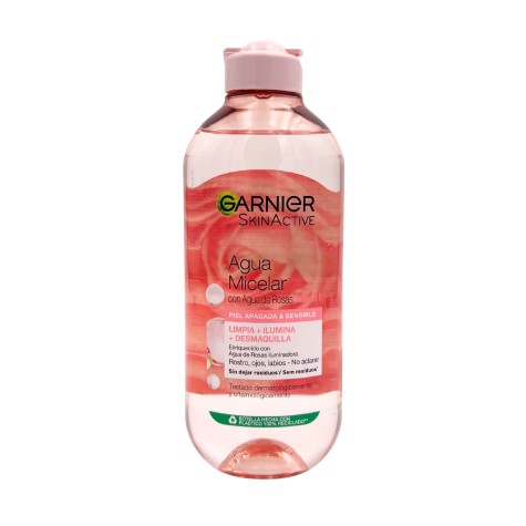 Garnier agua micelar con agua de rosas 400ml