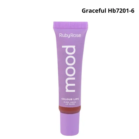 Ruby Rose Mood Gloss Labial Colour Lips Graceful06