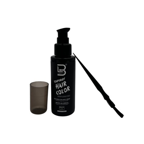 Level hair color black 125ml