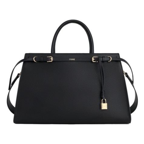 Fiore cartera con candado black
