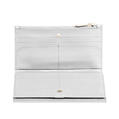 Fiore Billetera acolchada off white