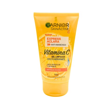 Garnier kit gel de limpieza+serum noche 