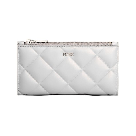 Fiore Billetera acolchada off white