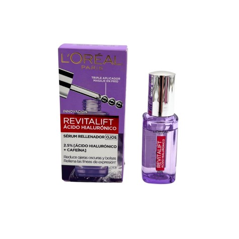 Loreal revitalift acido hialuronico serum rellenador para ojos