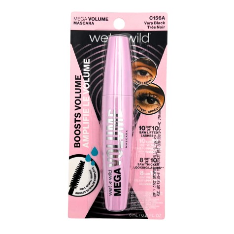 Wet n wild mascara mega volumen C156A very black