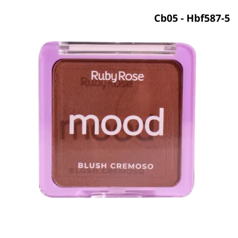 Ruby Rose Mood Blush Cremoso CB05