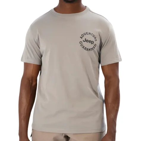 Jeep fashion graphic tee grey remera