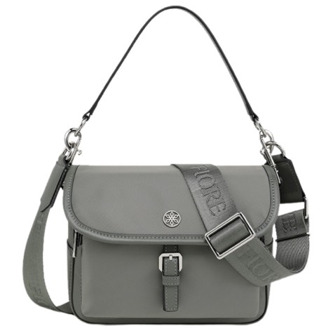 Fiore bandolera nylon grey