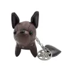 Fiore cartera baguete llavero dog brown